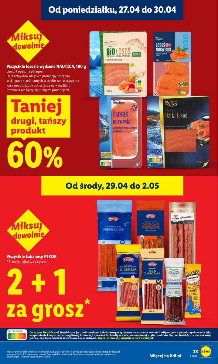 Lidl gazetka promocyjna 29.04-02.05.2026 — strona 23 z 107