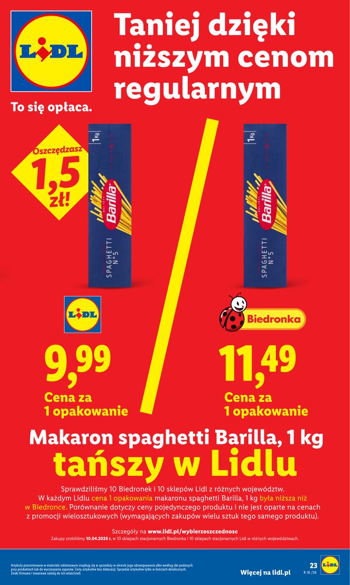 Lidl gazetka promocyjna 20.04-22.04.2026 — strona 23 z 94
