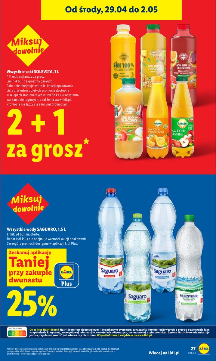 Lidl gazetka promocyjna 29.04-02.05.2026 — strona 27 z 107