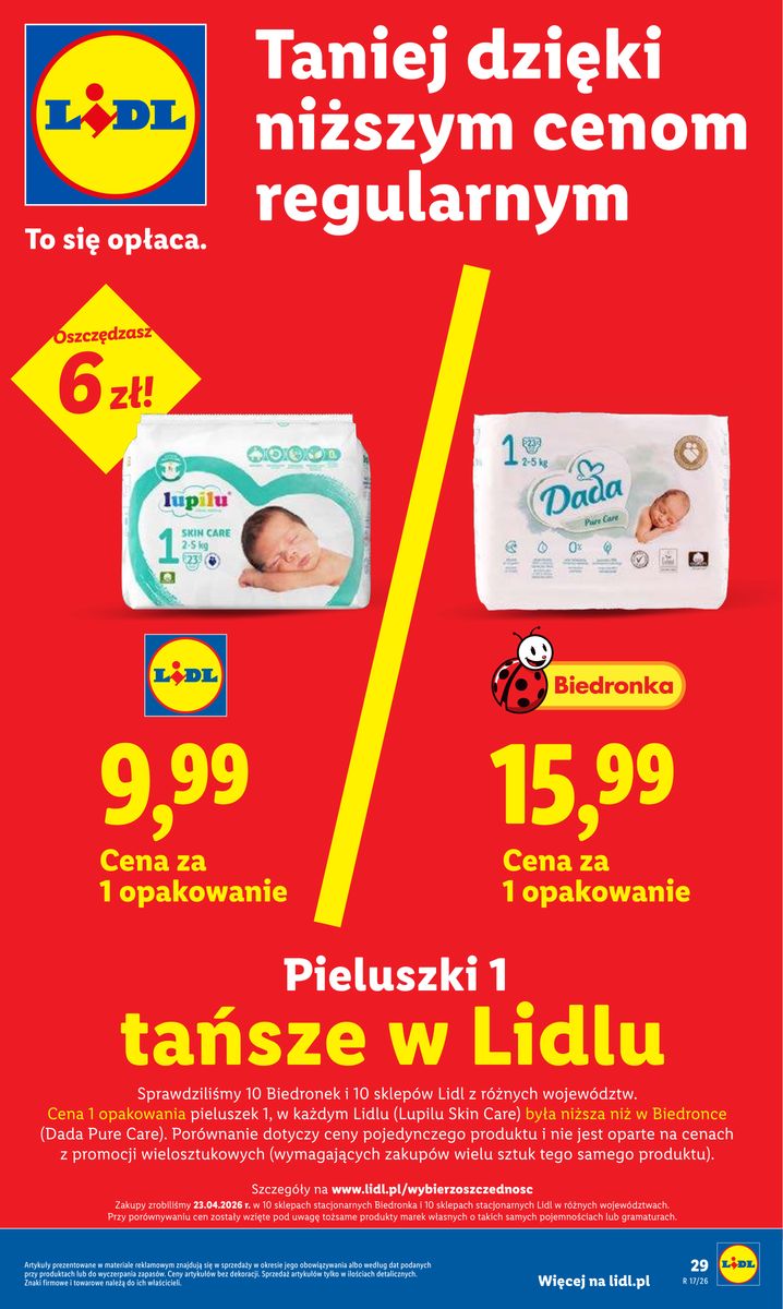 Lidl gazetka promocyjna 29.04-02.05.2026 — strona 29 z 107