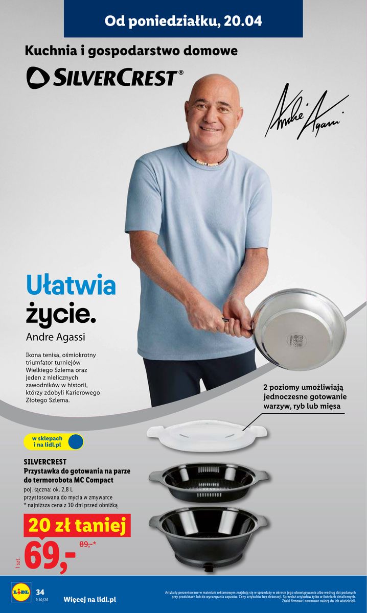 Lidl gazetka promocyjna 20.04-22.04.2026 — strona 34 z 94