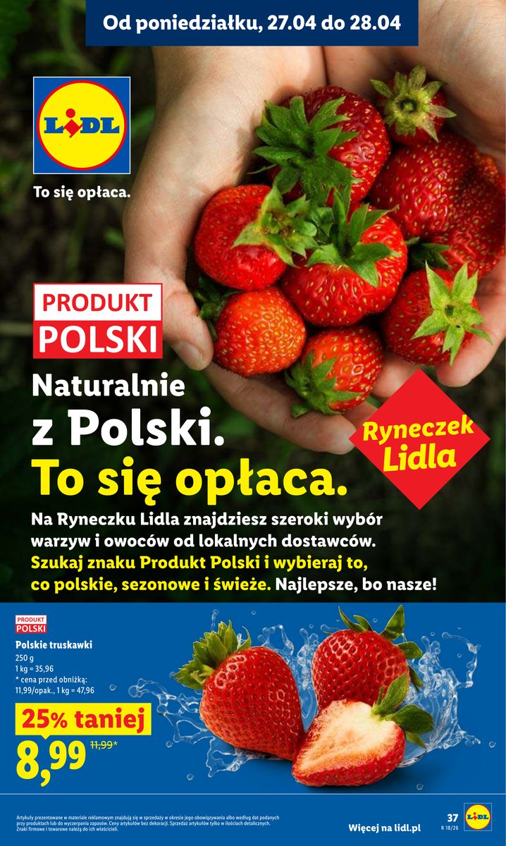 Lidl gazetka promocyjna 27.04-28.04.2026 — strona 37 z 97