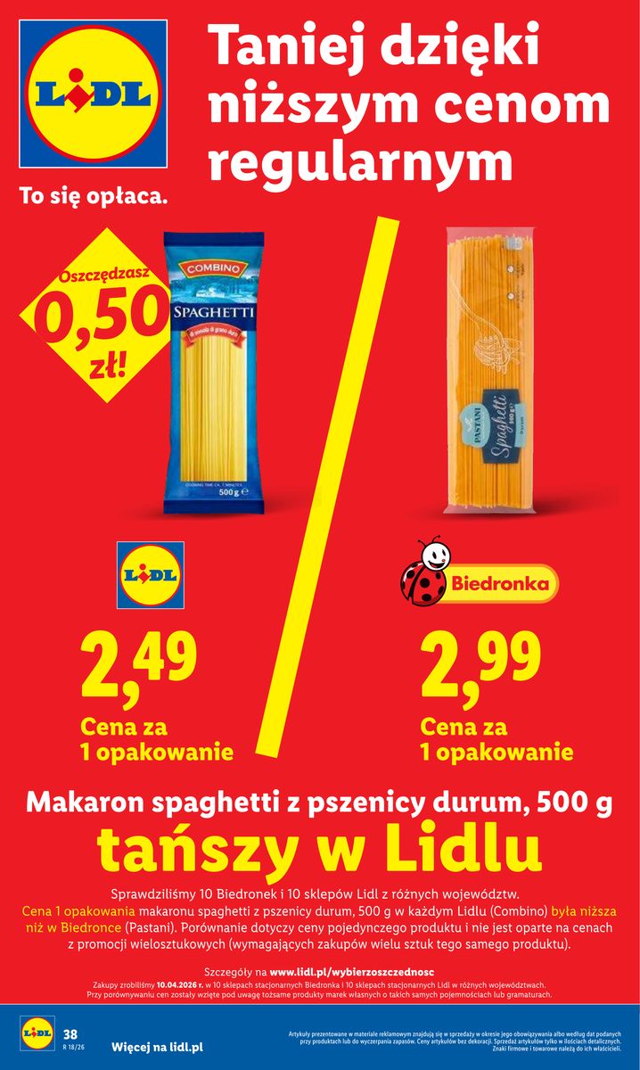 Lidl gazetka promocyjna 29.04-02.05.2026 — strona 38 z 107