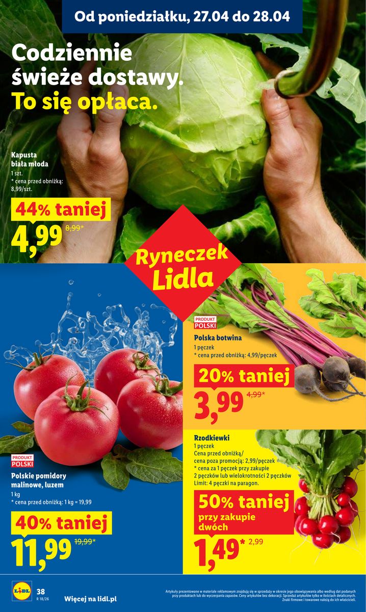 Lidl gazetka promocyjna 27.04-28.04.2026 — strona 38 z 97