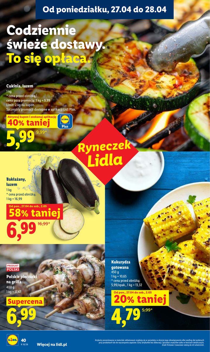Lidl gazetka promocyjna 27.04-28.04.2026 — strona 40 z 97