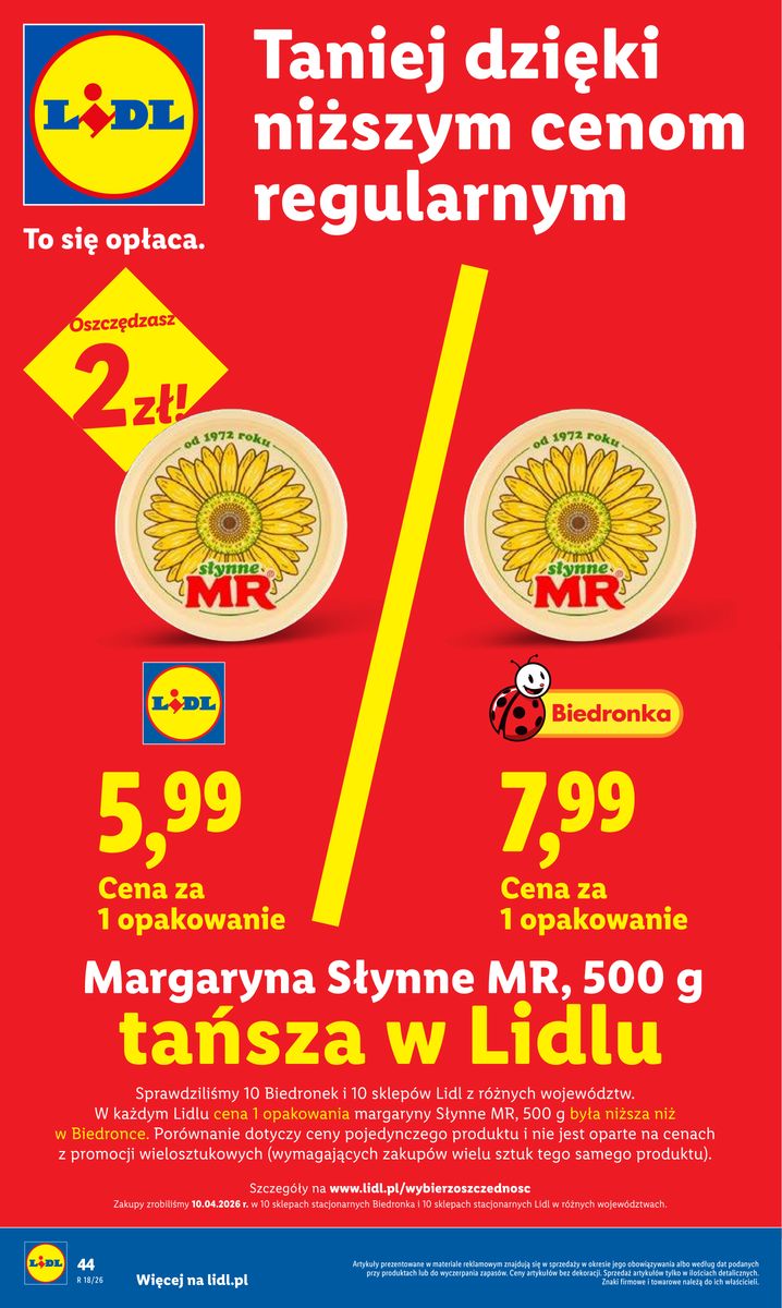 Lidl gazetka promocyjna 29.04-02.05.2026 — strona 44 z 107