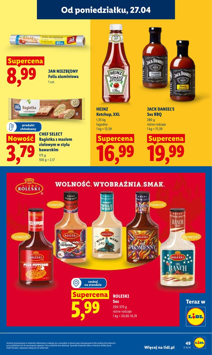 Lidl gazetka promocyjna 27.04-28.04.2026 — strona 49 z 97