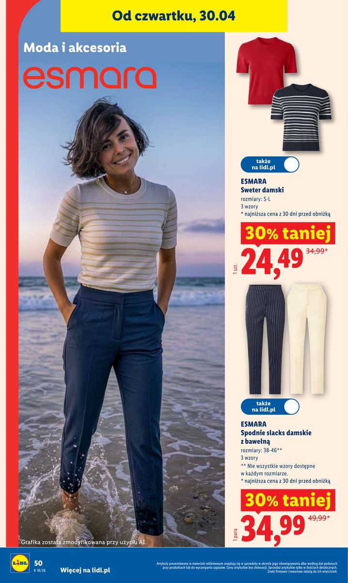 Lidl gazetka promocyjna 29.04-02.05.2026 — strona 50 z 107