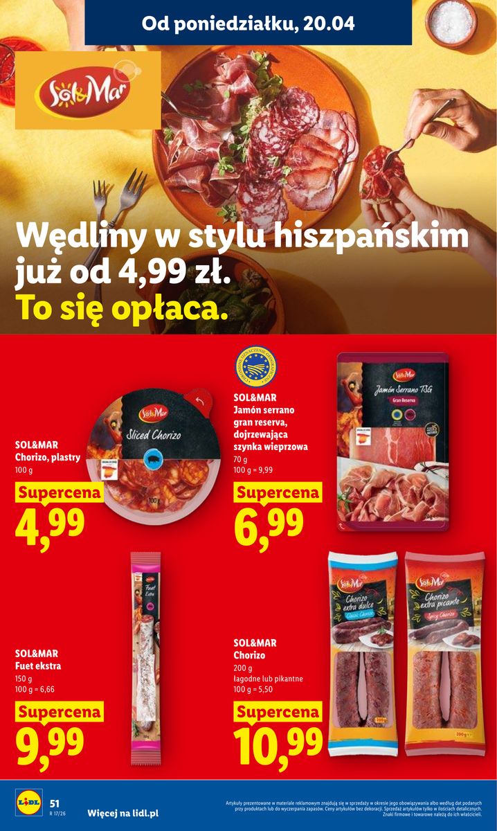 Lidl gazetka promocyjna 20.04-22.04.2026 — strona 52 z 94