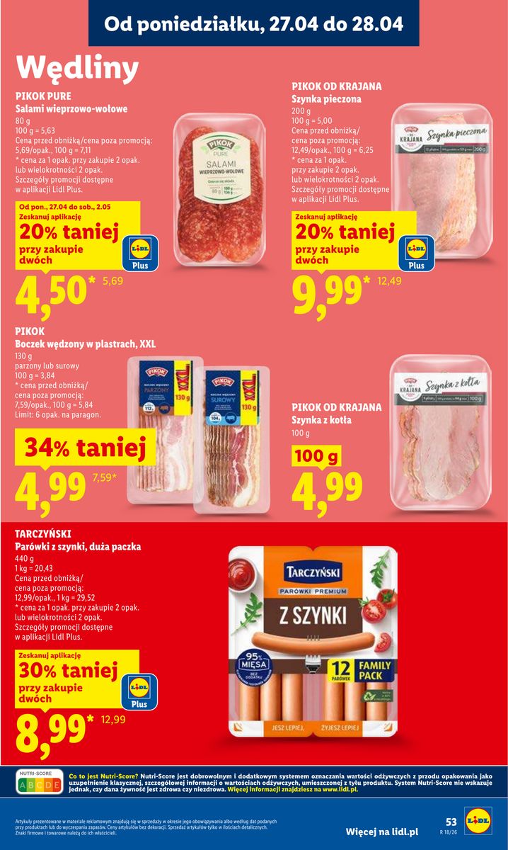 Lidl gazetka promocyjna 27.04-28.04.2026 — strona 53 z 97