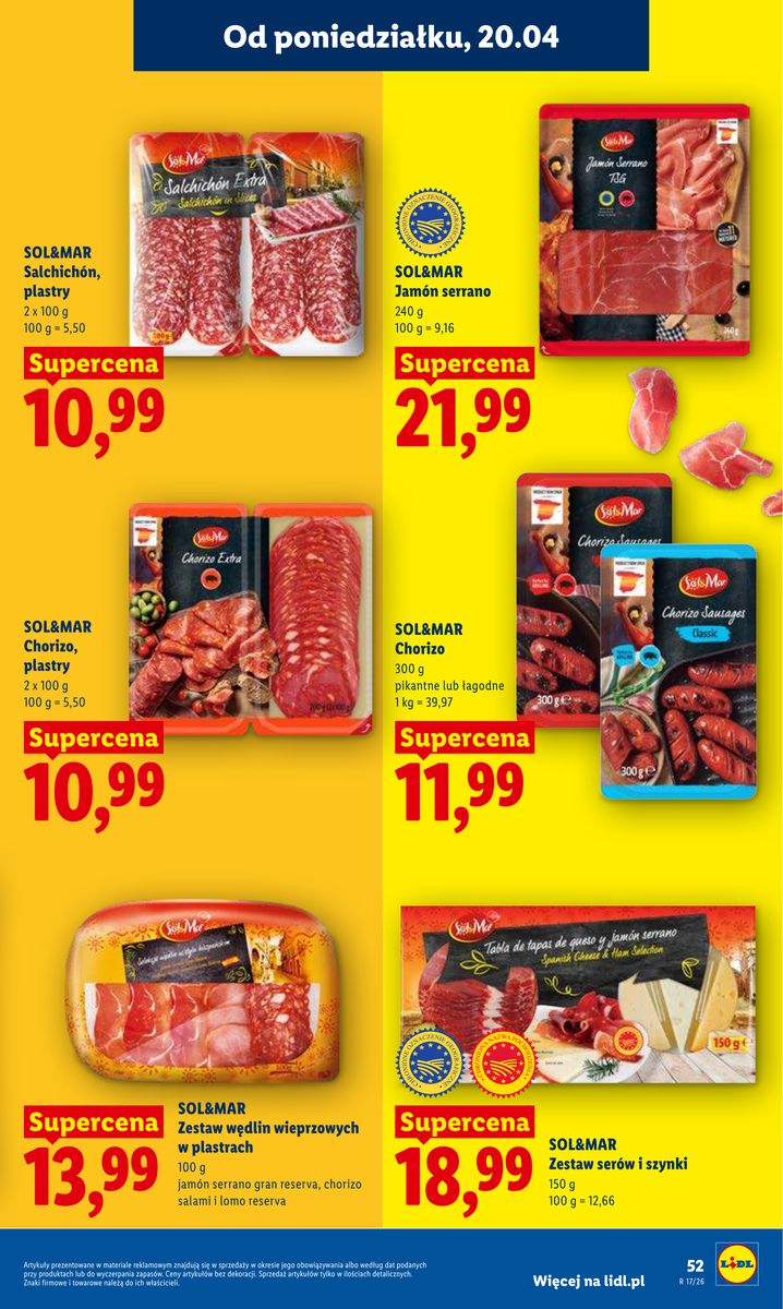 Lidl gazetka promocyjna 20.04-22.04.2026 — strona 53 z 94