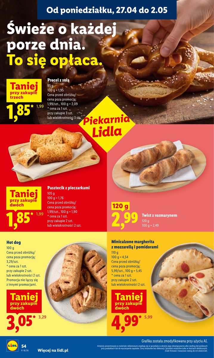 Lidl gazetka promocyjna 27.04-28.04.2026 — strona 54 z 97