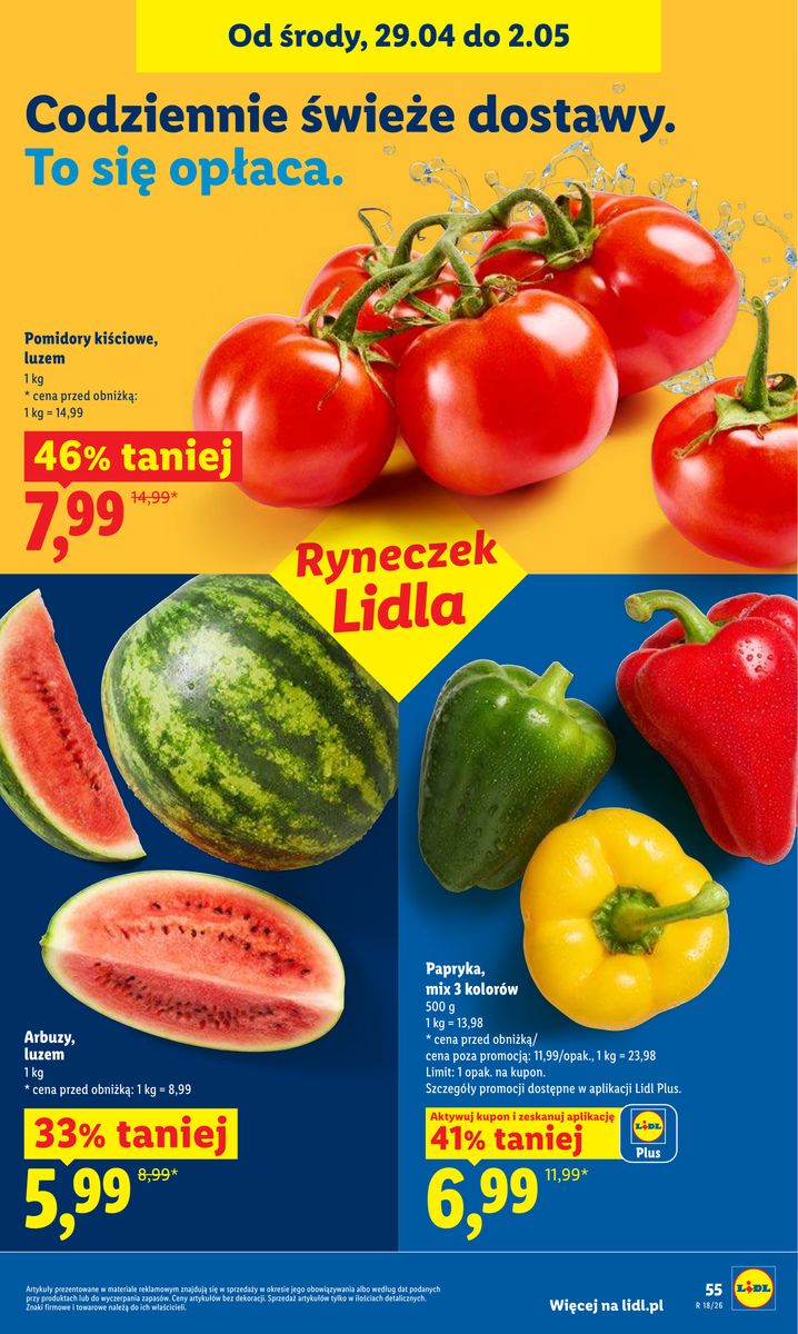 Lidl gazetka promocyjna 29.04-02.05.2026 — strona 55 z 107