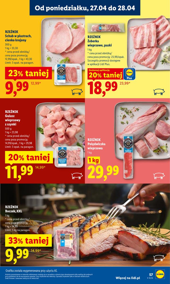 Lidl gazetka promocyjna 27.04-28.04.2026 — strona 57 z 97