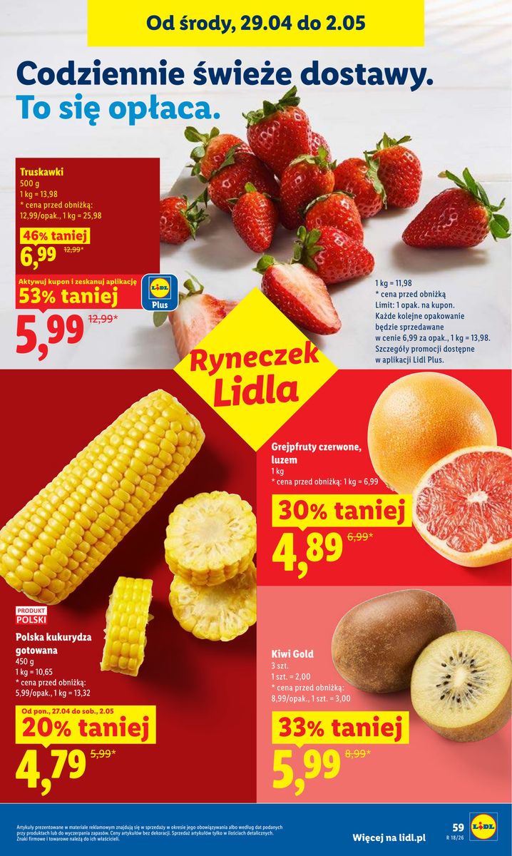 Lidl gazetka promocyjna 29.04-02.05.2026 — strona 59 z 107