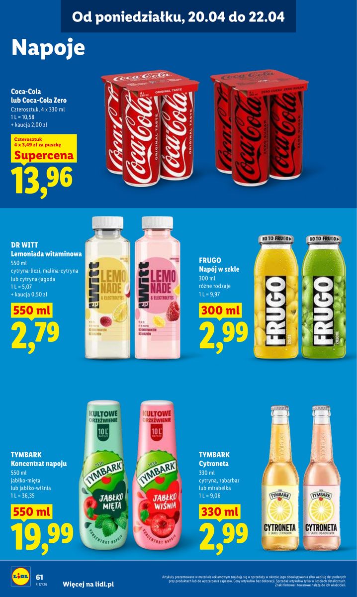 Lidl gazetka promocyjna 20.04-22.04.2026 — strona 64 z 94