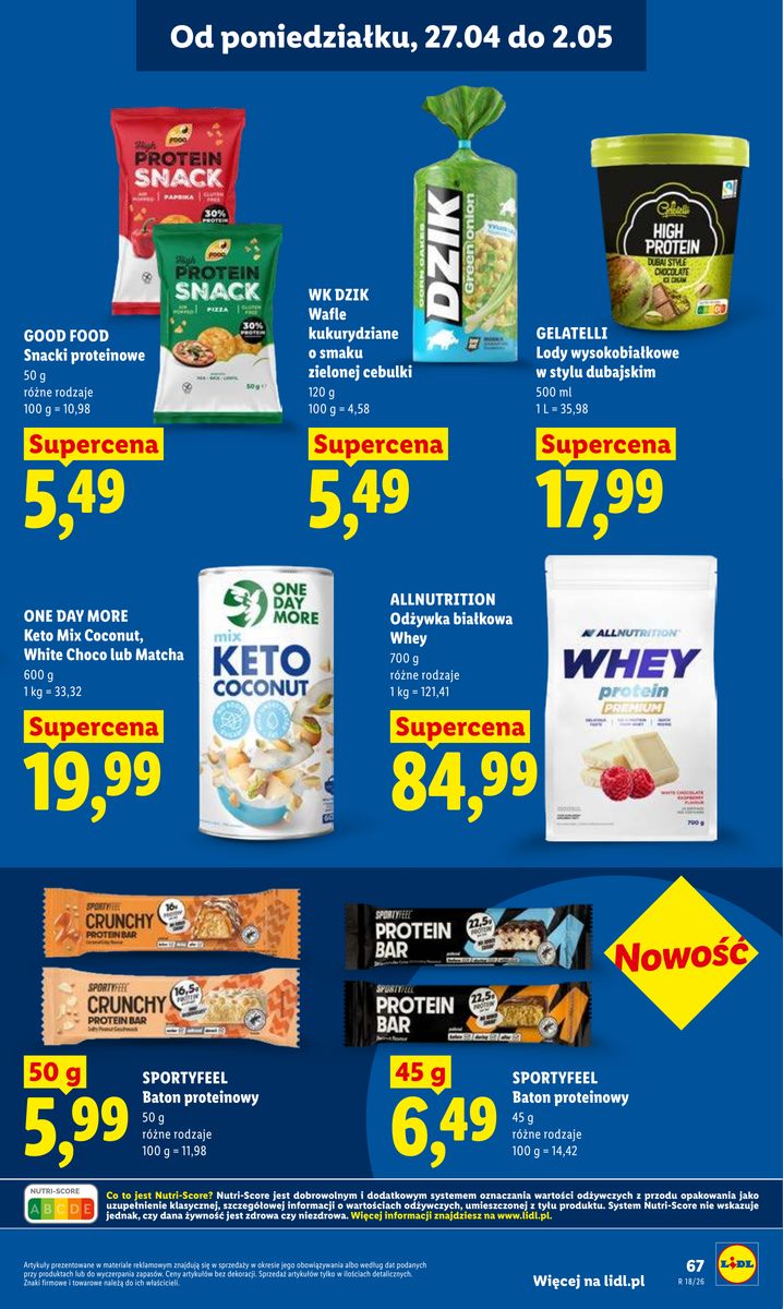 Lidl gazetka promocyjna 27.04-28.04.2026 — strona 67 z 97