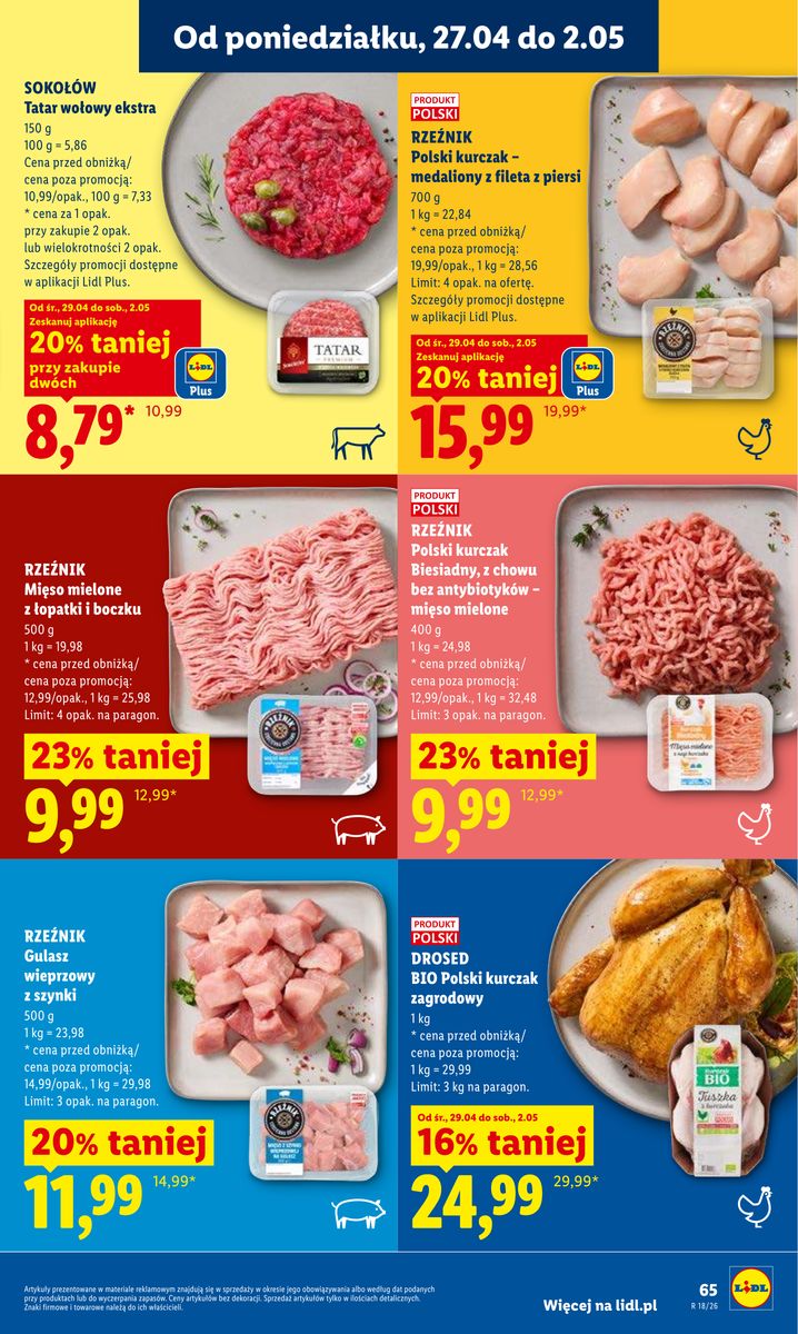 Lidl gazetka promocyjna 29.04-02.05.2026 — strona 67 z 107