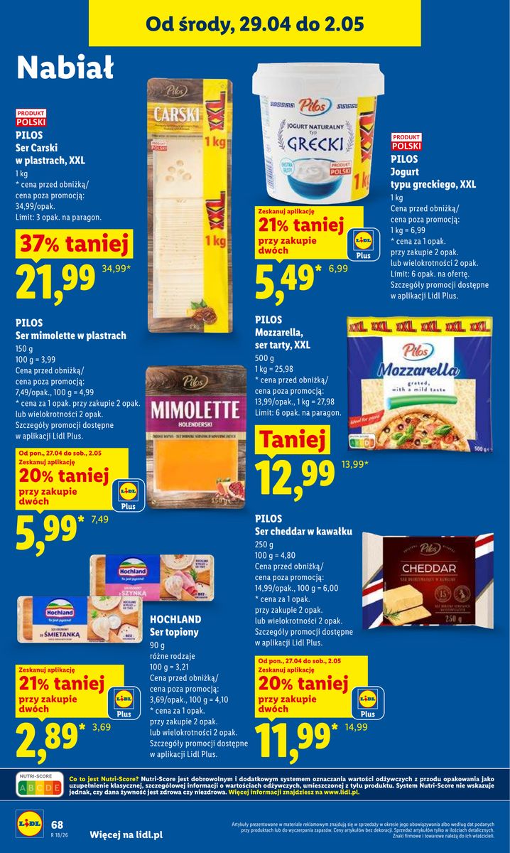 Lidl gazetka promocyjna 29.04-02.05.2026 — strona 70 z 107
