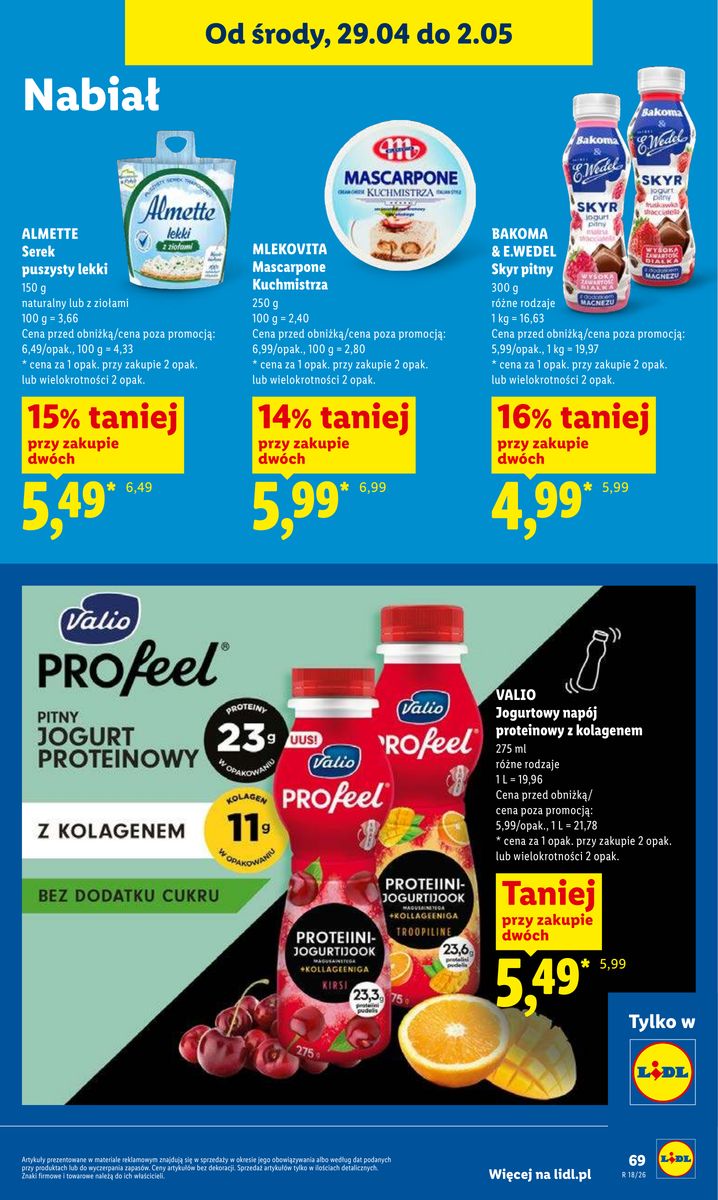 Lidl gazetka promocyjna 29.04-02.05.2026 — strona 71 z 107