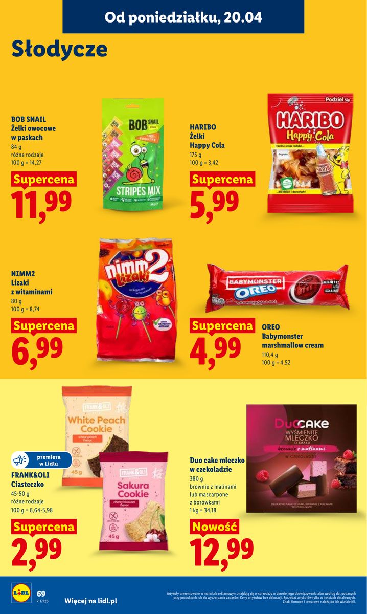 Lidl gazetka promocyjna 20.04-22.04.2026 — strona 72 z 94