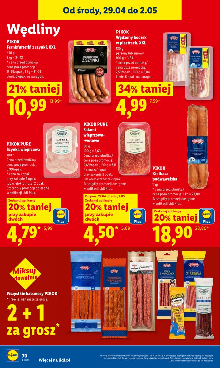 Lidl gazetka promocyjna 29.04-02.05.2026 — strona 72 z 107