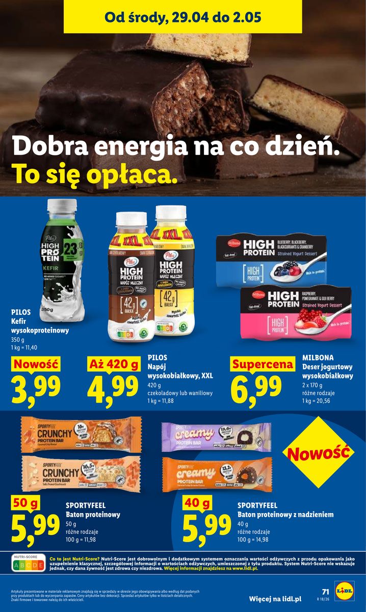 Lidl gazetka promocyjna 29.04-02.05.2026 — strona 73 z 107