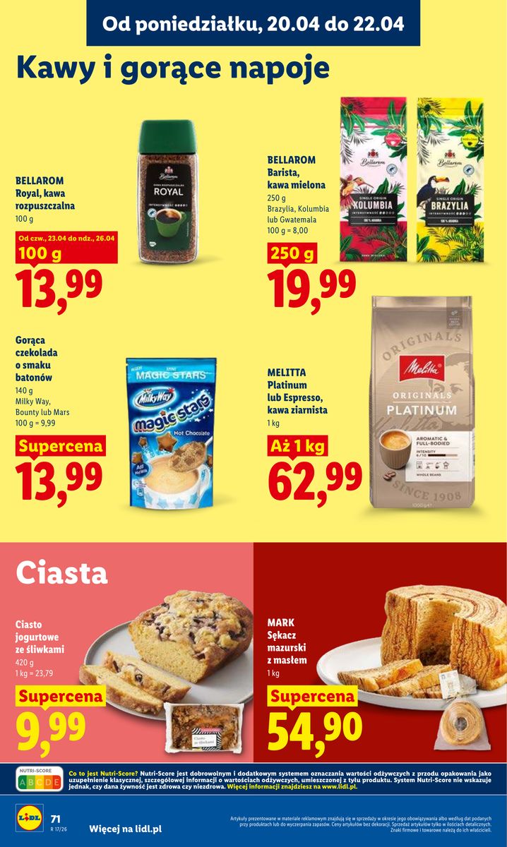 Lidl gazetka promocyjna 20.04-22.04.2026 — strona 74 z 94