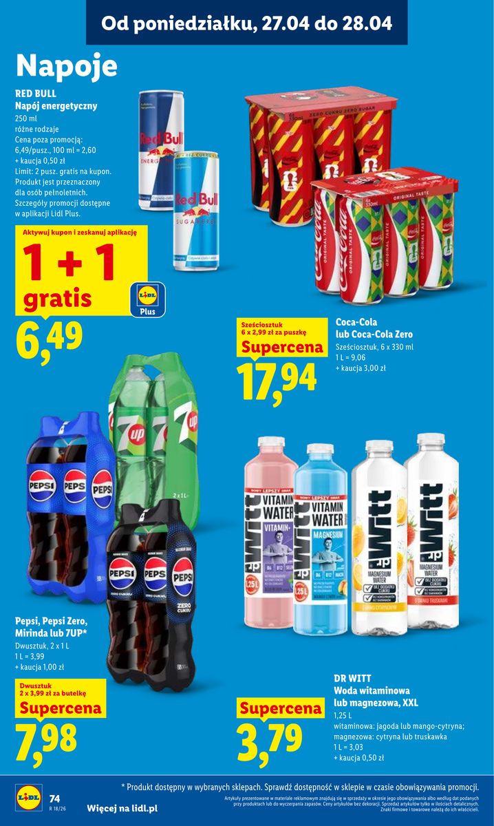 Lidl gazetka promocyjna 27.04-28.04.2026 — strona 74 z 97