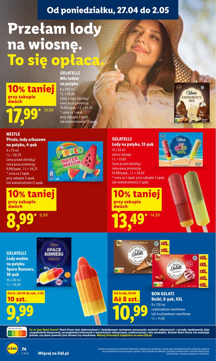 Lidl gazetka promocyjna 29.04-02.05.2026 — strona 76 z 107