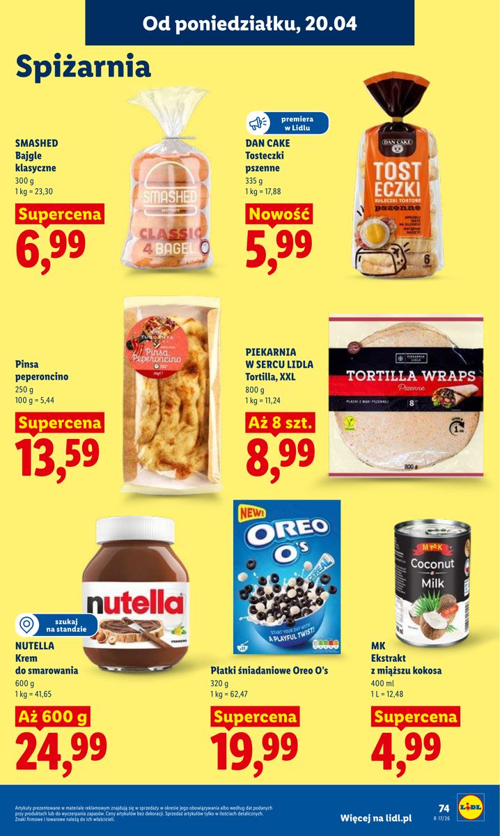 Lidl gazetka promocyjna 20.04-22.04.2026 — strona 77 z 94