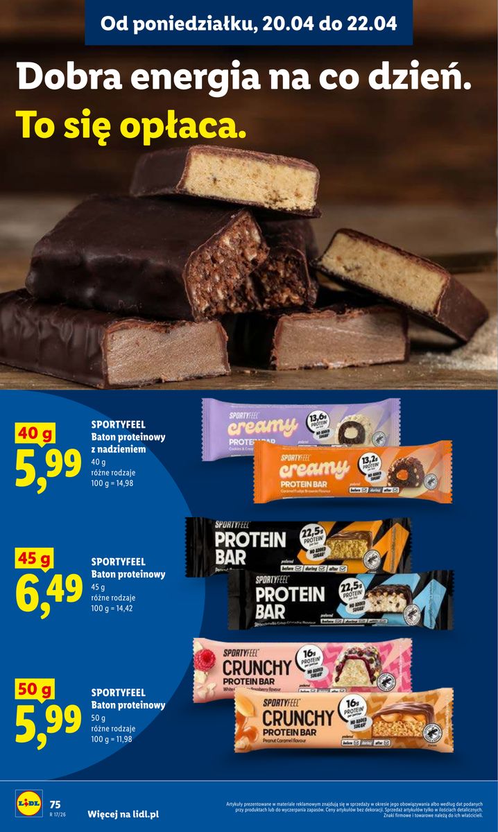 Lidl gazetka promocyjna 20.04-22.04.2026 — strona 78 z 94