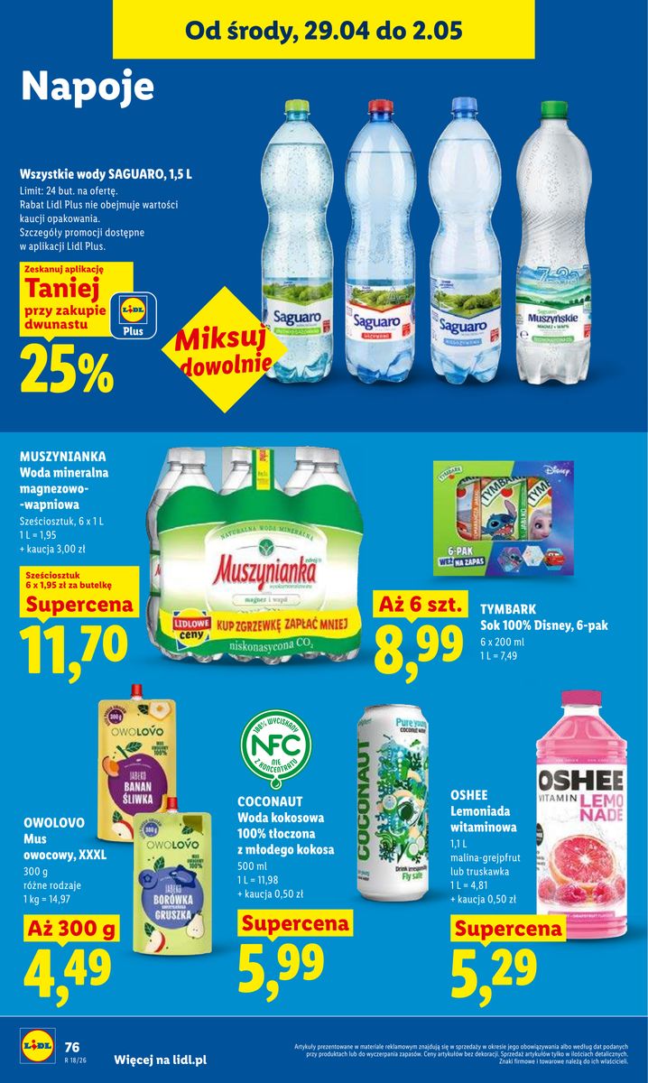 Lidl gazetka promocyjna 29.04-02.05.2026 — strona 78 z 107