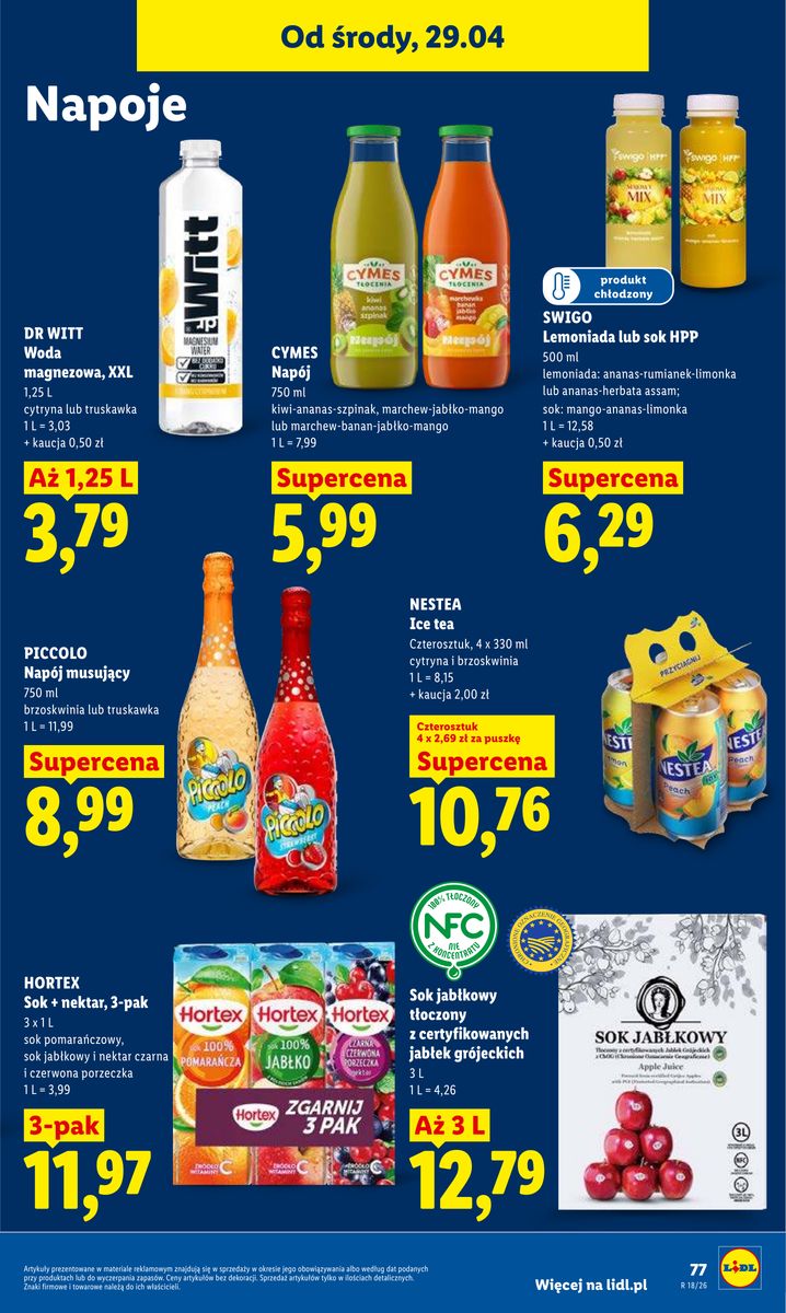 Lidl gazetka promocyjna 29.04-02.05.2026 — strona 79 z 107