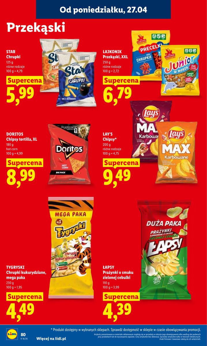 Lidl gazetka promocyjna 27.04-28.04.2026 — strona 80 z 97