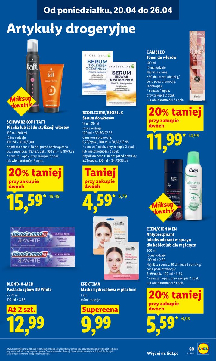 Lidl gazetka promocyjna 20.04-22.04.2026 — strona 83 z 94