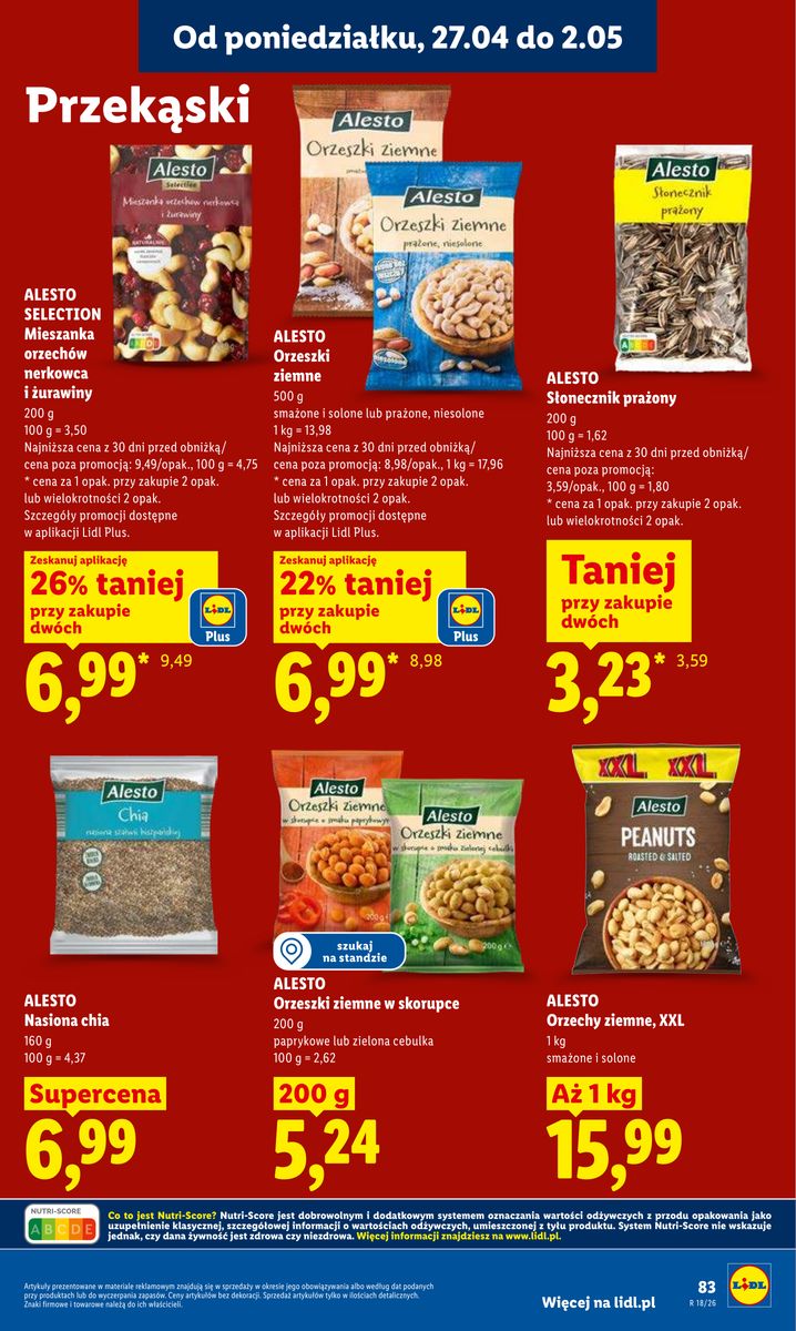 Lidl gazetka promocyjna 27.04-28.04.2026 — strona 83 z 97
