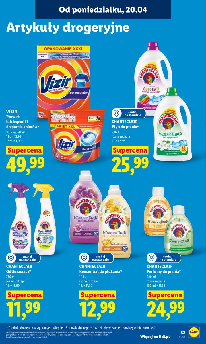 Lidl gazetka promocyjna 20.04-22.04.2026 — strona 85 z 94