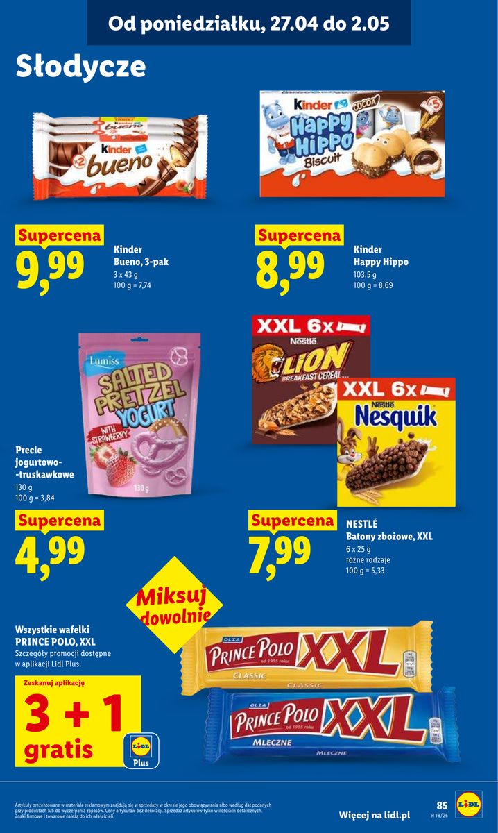 Lidl gazetka promocyjna 27.04-28.04.2026 — strona 85 z 97