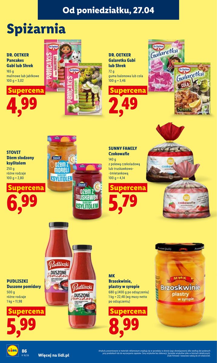 Lidl gazetka promocyjna 27.04-28.04.2026 — strona 86 z 97