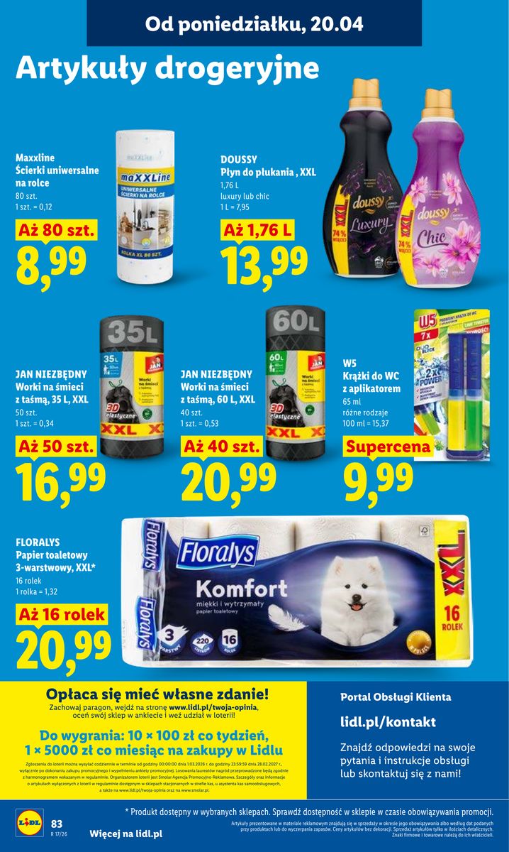 Lidl gazetka promocyjna 20.04-22.04.2026 — strona 86 z 94