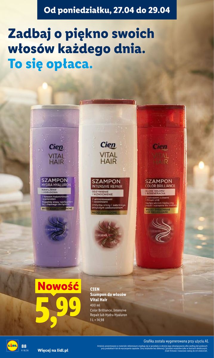 Lidl gazetka promocyjna 27.04-28.04.2026 — strona 88 z 97