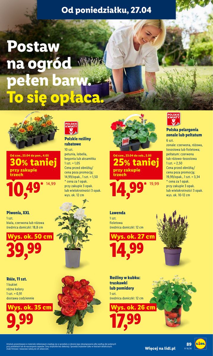 Lidl gazetka promocyjna 27.04-28.04.2026 — strona 89 z 97