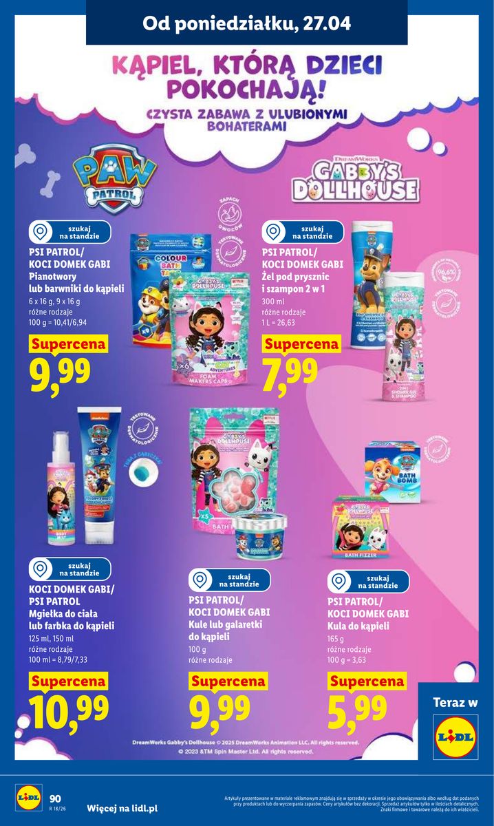 Lidl gazetka promocyjna 27.04-28.04.2026 — strona 90 z 97