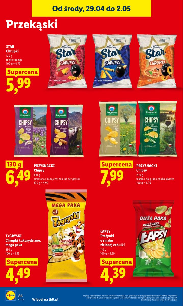Lidl gazetka promocyjna 29.04-02.05.2026 — strona 90 z 107