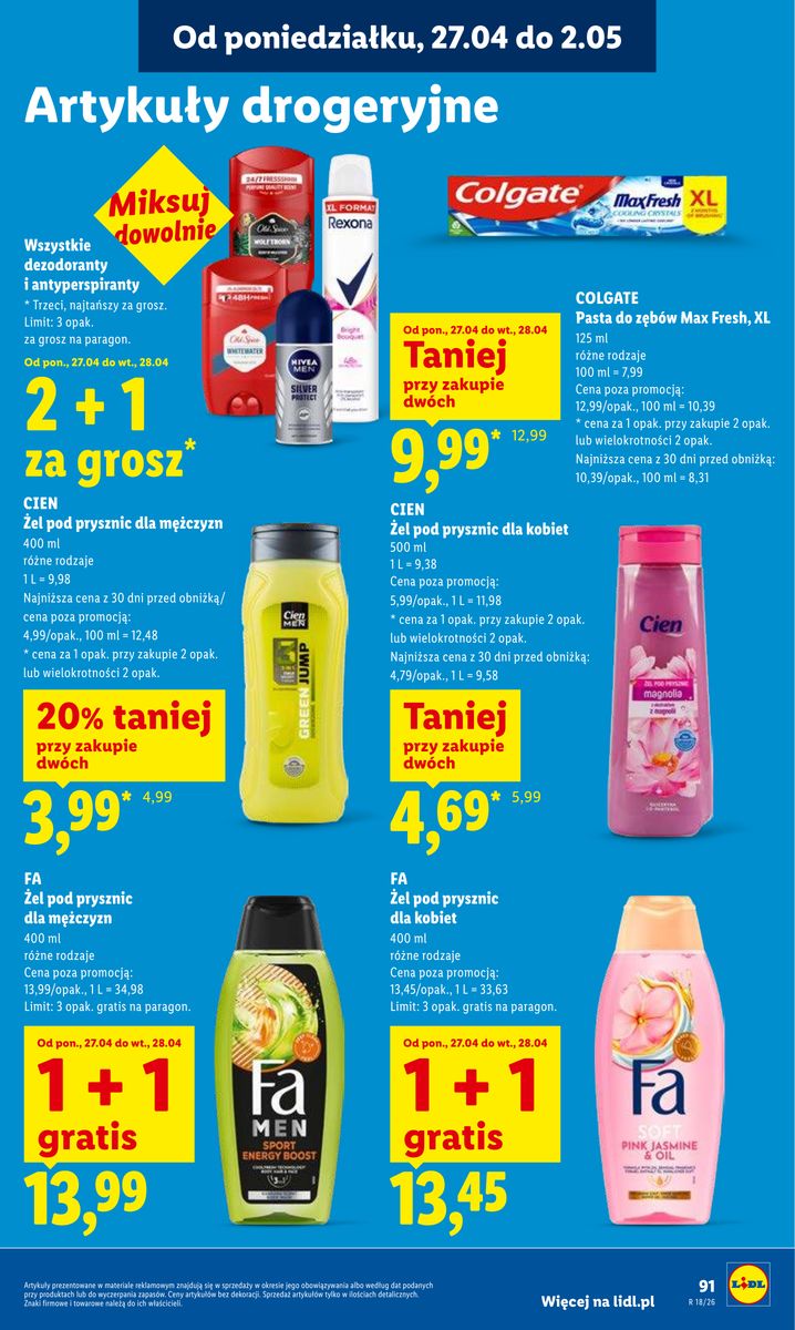 Lidl gazetka promocyjna 27.04-28.04.2026 — strona 91 z 97