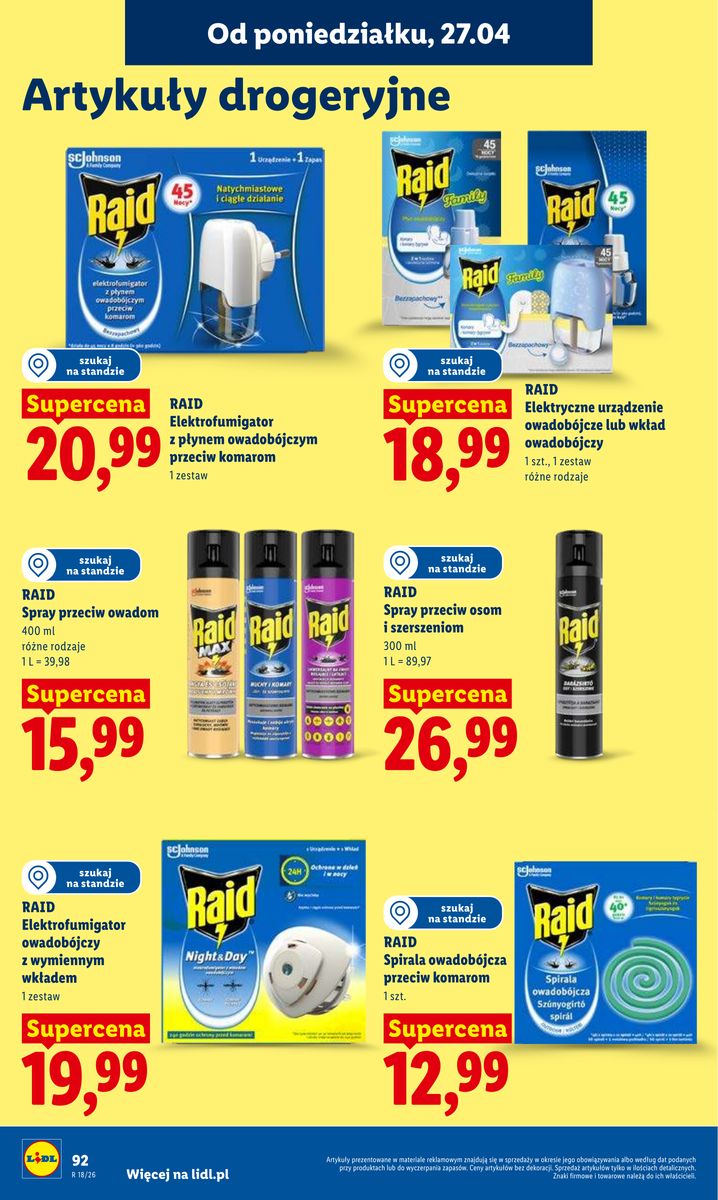 Lidl gazetka promocyjna 27.04-28.04.2026 — strona 92 z 97