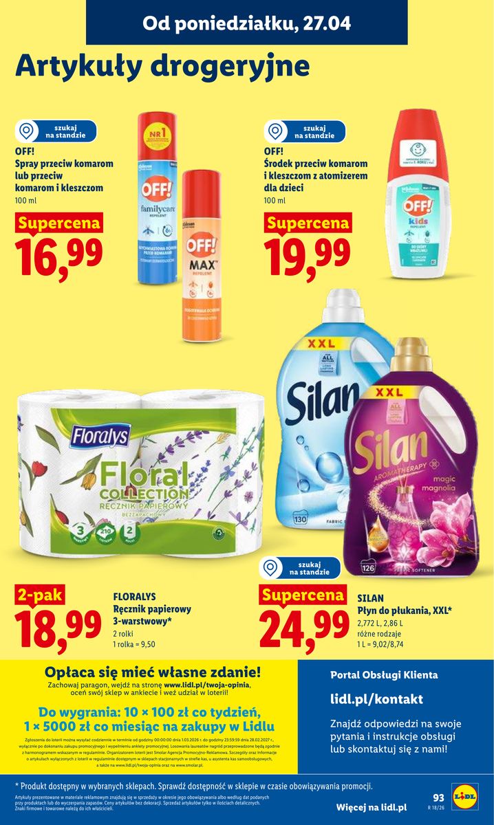 Lidl gazetka promocyjna 27.04-28.04.2026 — strona 93 z 97