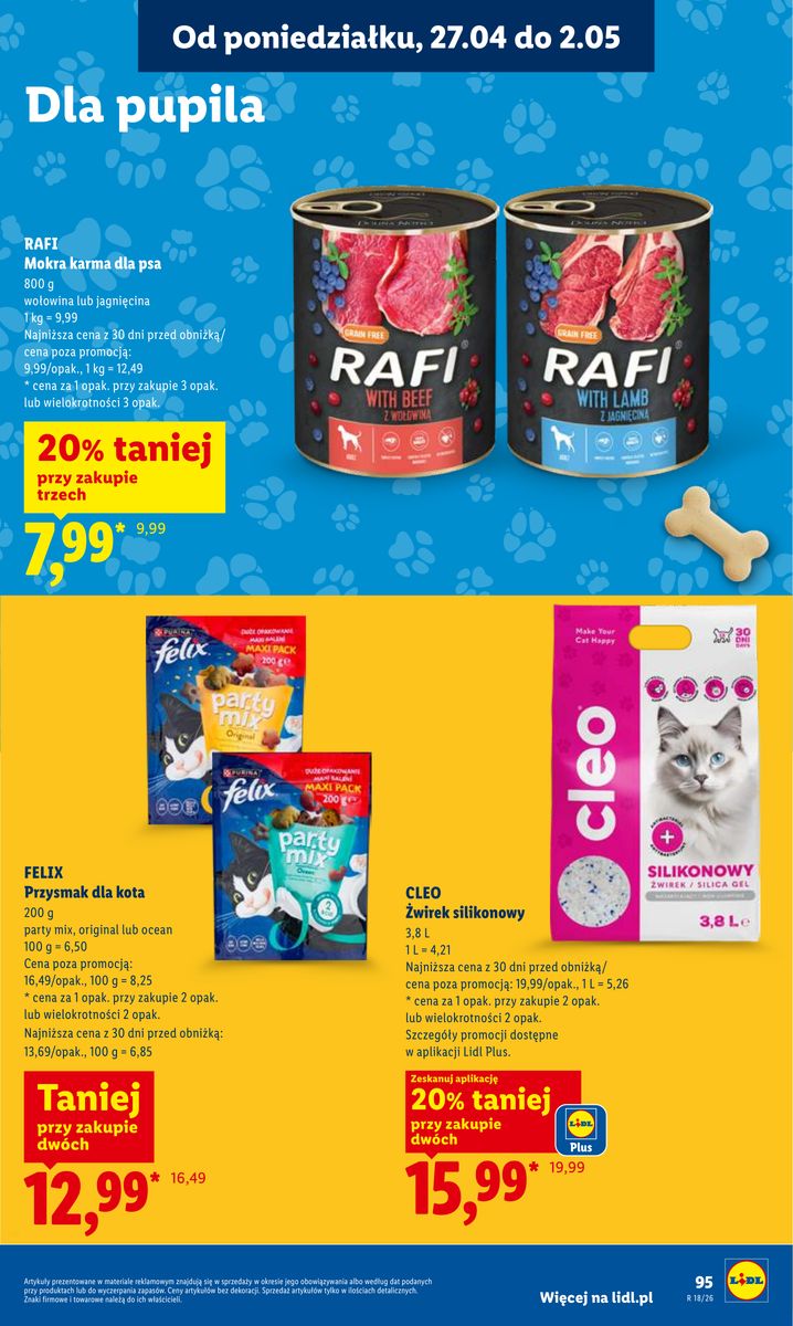 Lidl gazetka promocyjna 27.04-28.04.2026 — strona 95 z 97