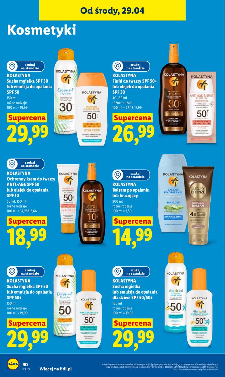 Lidl gazetka promocyjna 29.04-02.05.2026 — strona 96 z 107